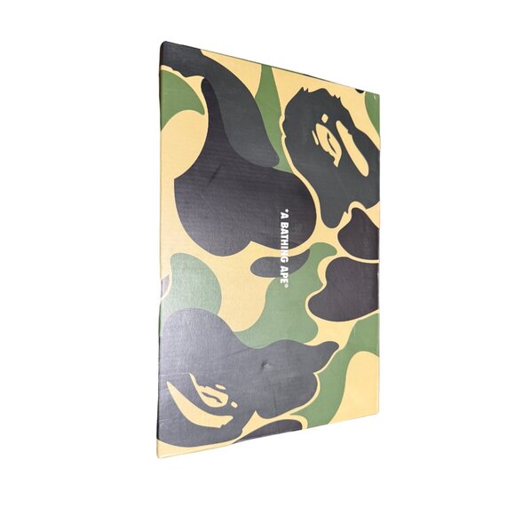 BAPE NEW - A Bathing Ape Road STA Patent Sneaker Green NWT Sz 7M/9W - Picture 10 of 12